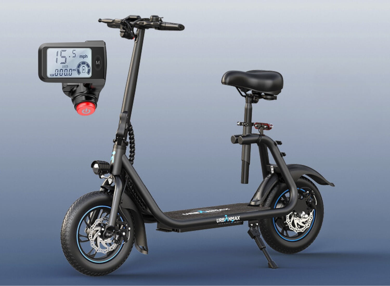 adult seated electric scooter