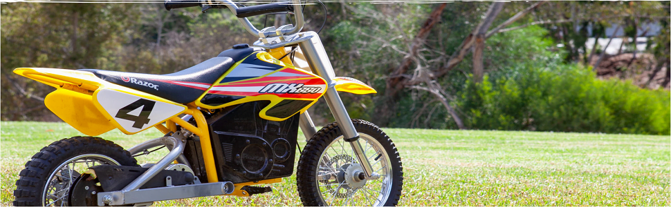 Best Electric Dirt Bike For Adults: RAZOR MX650